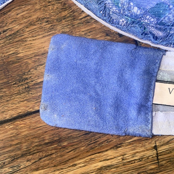 Victoria’s Secret💙Dream angels lined Demi blue lace bra - Picture 4 of 14